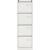 LIGHT Hängeregistraturschrank, einbahnig, DIN A4, 4 HR-Schubladen, Farbe lichtgrau, abschließbar, Maße (HxBxT): 1321 x 413 x 622 mm