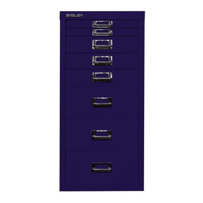 MultiDrawer?, 29er Serie, DIN A4, 8 Schubladen, Farbe oxfordblau, Maße (HxBxT): 590 x 279 x 380 mm