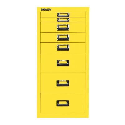 MultiDrawer?, 29er Serie, DIN A4, 8 Schubladen, Farbe zinkgelb, Maße (HxBxT): 590 x 279 x 380 mm