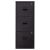 Hängeregistraturschrank PFA, 3 HR-Schubladen, Farbe schwarz, abschließbar, Maße (HxBxT): 1.015 x 413 x 400 mm