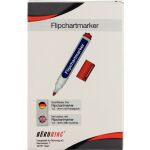 Flipchart-Marker, Rundspitze, rot, Strichstärke: 1,5...