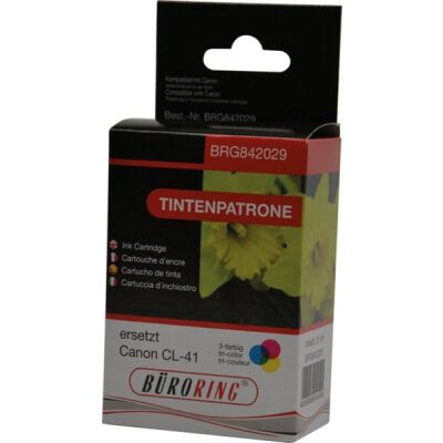 Tintenpatrone farbig, ersetzt Canon CL-41, 21 ml, ca. 82% mehr Inhalt