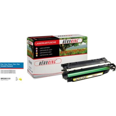 Toner Cartridge gelb für HP Color LaserJet CP3520,CP3525DN ersetzt HP CE252A