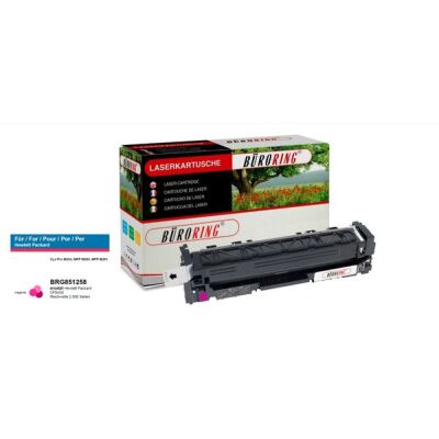 Toner Cartridge 203X magenta für HP Color Laserjet Pro M254 MFP M280, MFP M281 ersetzt HP CF543X