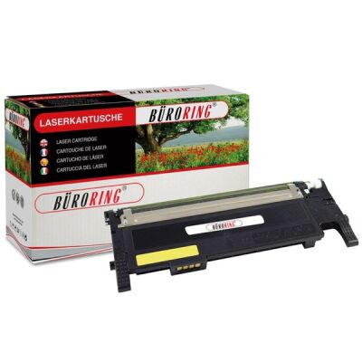 Toner yellow für Samsung CLP-360, 365, CLX-3300, 3305 ersetzt Samsung CLT-Y406S