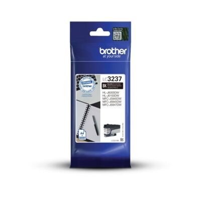 TINTENPATRONEN LC-3237BK für BROTHER Drucker schwarz, für ca. 3.000 Seiten