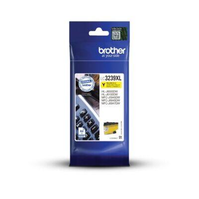 Tintenpatronen LC-3239XL-Y für Brother Drucker, gelb für ca. 5.000 Seiten