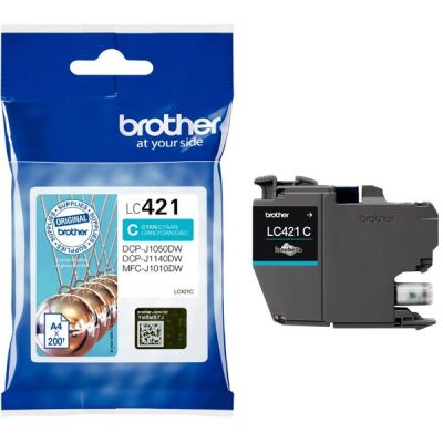 Tintenpatrone LC-421C cyan für DCP-J1050DW, -J1140DW, MFC-J1010DW