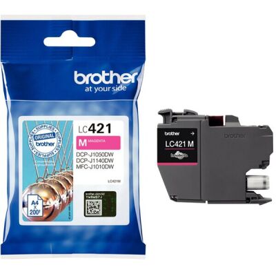 Tintenpatrone LC-421M magenta für DCP-J1050DW, -J1140DW, MFC-J1010DW