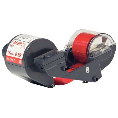 Textilfarbband rot RB-FA1RD 15mmx300m, für Tape Creator TP-M5000N