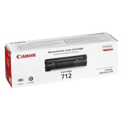 Toner Cartridge schwarz 712 für LBP-3010,LBP-3100