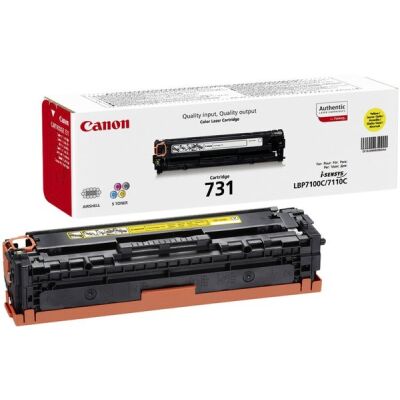 Toner Cartridge 731 gelb für I-SENSYS LBP7100Cn, LBP7110Cw,