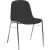 Besucherstuhl mit Chromgestell ergonomische Sitzschale