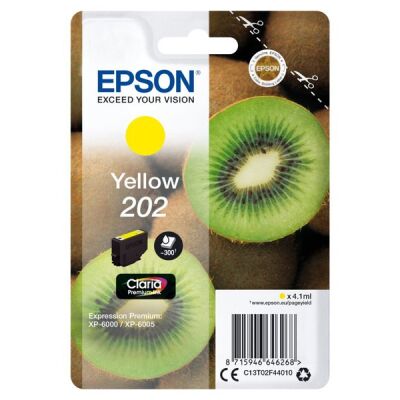 Tintenpatrone T02F4 gelb für Expression Premium XP-6000, XP-6005