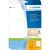 PREMIUM Etiketten 99,1 x 93,1 mm, 150 Etiketten , weiß, matt, permanent haftend, Blattformat: DIN A4, Packung à 25 Blatt