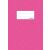 Heftschoner Folie A5 hoch pink gedeckt, Packung à 25 Stück