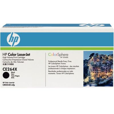 Toner Cartridge 646X schwarz für Color LaserJet CM4540 MFP,