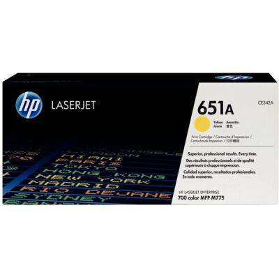 Toner Cartridge 651A gelb für LaserJet Enterprise 700,