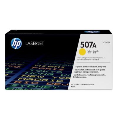 Toner Cartridge 507A,gelb für LaserJet Enterprise 500 color