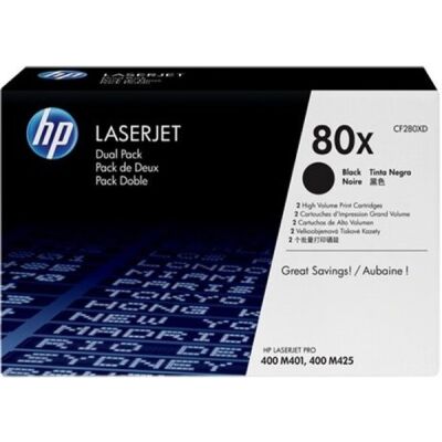 Toner Cartridge 80X, schwarz für LaserJet Pro 400 M401a,