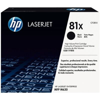 Toner Cartridge 81X schwarz für LaserJet Enterprise Flow M630z,