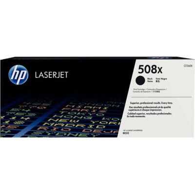 Toner Cartridge 508X, schwarz für LaserJet Enterprise M552dn, M553dn,