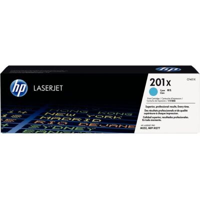 Toner Cartridge 201X, cyan für Color LaserJet Pro200, M252dn,