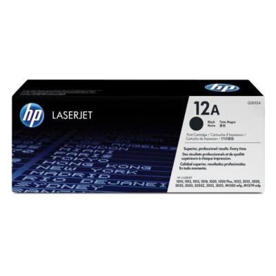 Toner Cartridge 12A schwarz für LaserJet 1010, 1010w, 1012, 1015,