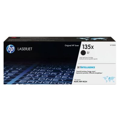 Toner Cartridge 135X, schwarz, für HP LaserJet M209, MFP M234, für ca. 2.400 Seiten