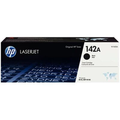 Toner Cartridge 142A, schwarz, für ca. 950 Seiten, für HP LaserJet M110, M140