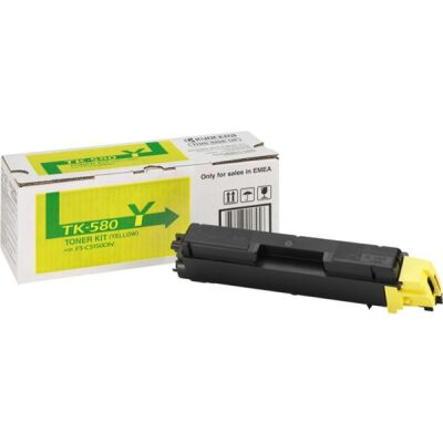 Toner-Kit TK-580Y yellow für FS-C5150DN, C5150DN/KL3