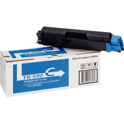 Toner-Kit TK-590C cyan für FS-C2026MFP, FS-C2026MFP/KL3,