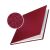 Bindemappen impressBIND Hard Cover A4, rot Rücken: 3,5 mm, Karton mit Überzug in Leinenoptik, Fassungsvermögen: 35 Blatt, Inhalt: 10 Stück