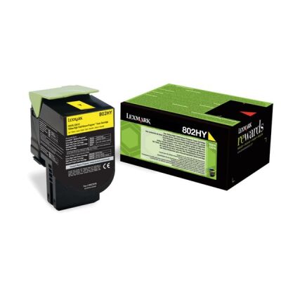 Rückgabe-Tonerkassette yellow für CX410de, CX410dte, CX410e,