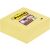 Haftnotiz Super Sticky Note, 76 x 76 mm, Würfel à 270 Blatt, gelb