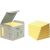 Post-it Notes Recycling Mini Tower gelb 76x76mm, 100 Blatt/Block