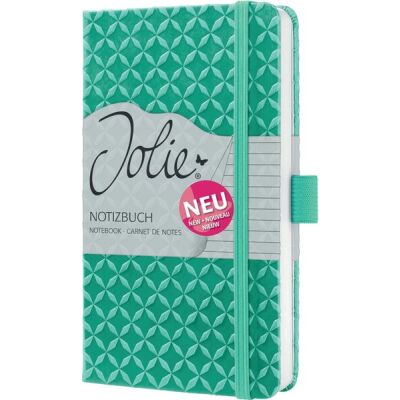 Wochenkalender Jolie® 2024 Hardcover, aqua green, ca. DIN A6, 1 Woche / 2 Seiten, 174 Seiten