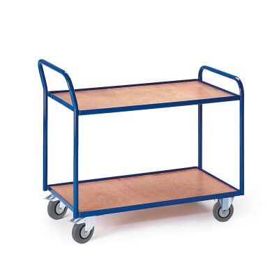 Rollcart Tischwagen, nach 1757-3, RAL: 5010 enzianblau