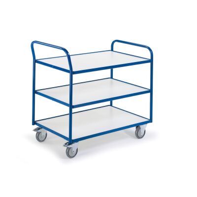 Rollcart Tischwagen, ESD, nach 1757-3, RAL: 5010 enzianblau