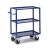 Rollcart Tischwagen mit Blechwanne 06-7176, Außenmaß: 1100x500mm, Tragkraft 400 kg, blau